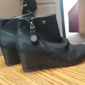 Blowfish Malibu Berkeley wedge booties